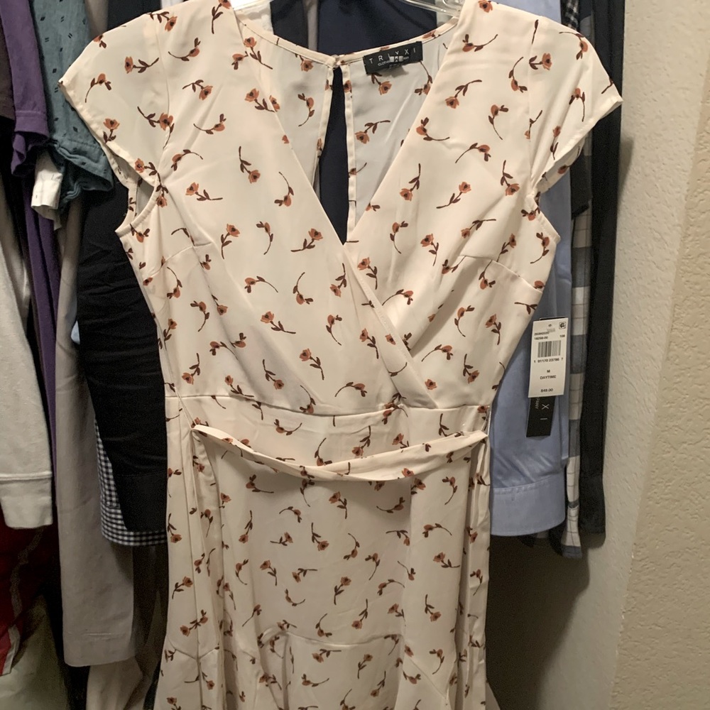 White fall dress